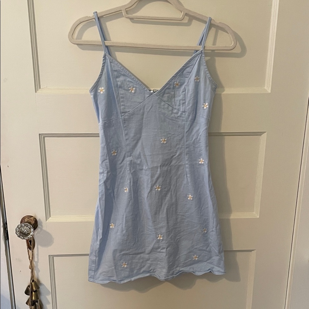 Blue Blush Light Blue Floral Dress
